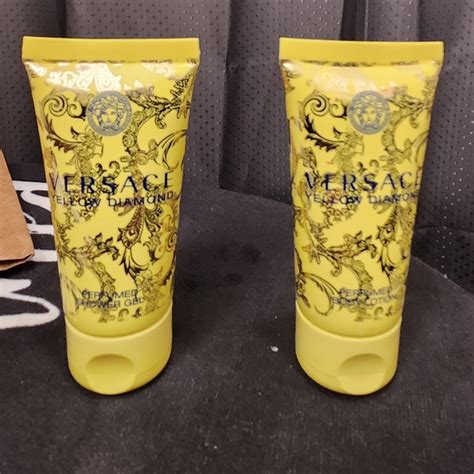 yellow diamond versace 3 ounce|Versace Yellow Diamond body wash.